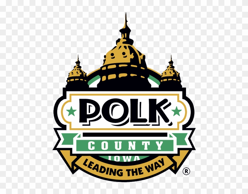 The Award-winning Volunteer Program Is Sponsored By - Polk County Iowa Logo #1418942
