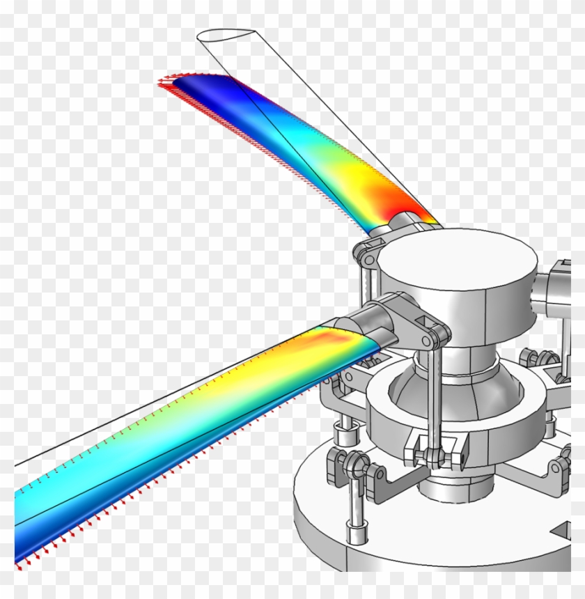 Helicopter Swashplate Mechanism - Helicopter Swashplate Mechanism #1419053