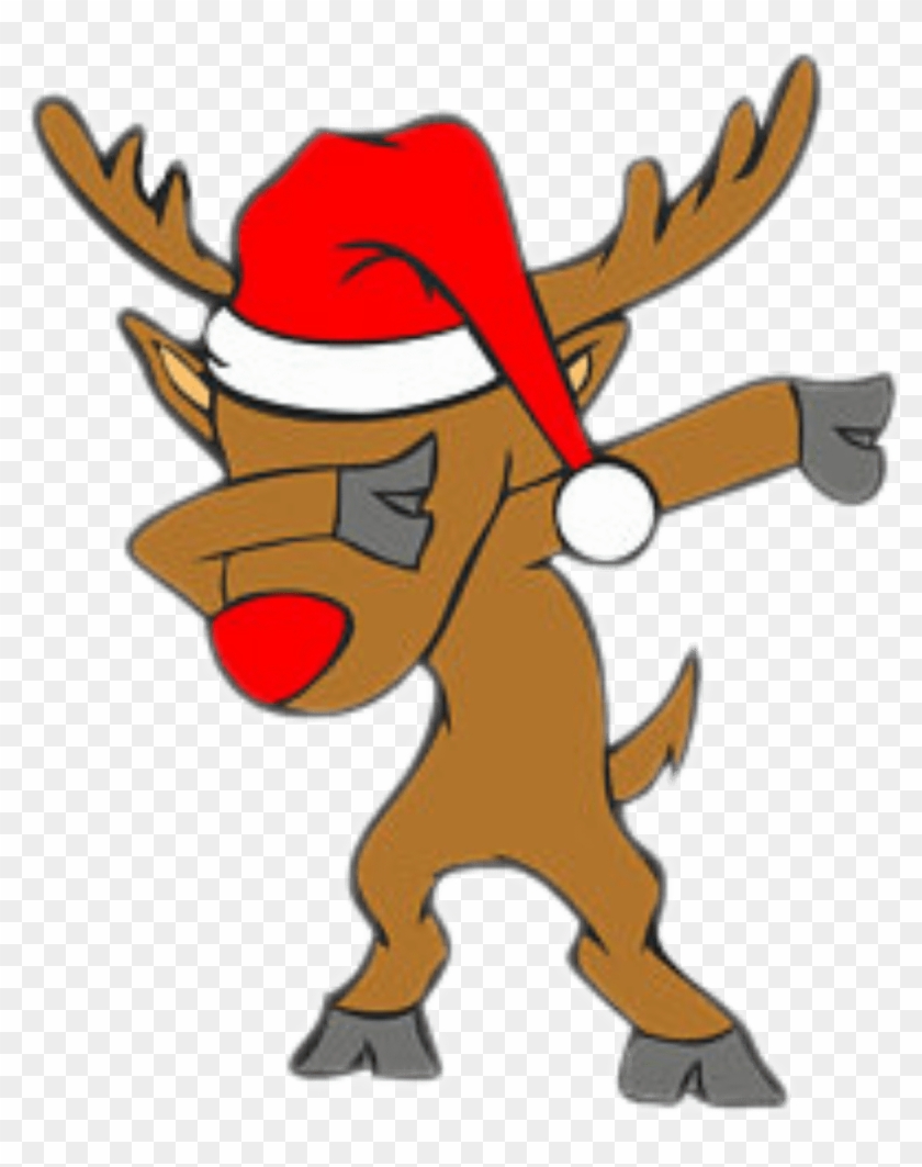 Report Abuse - Dabbing Reindeer #1419150