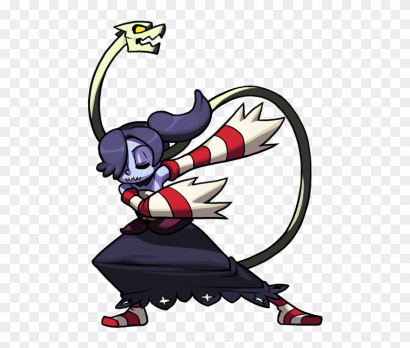 Fictional Character Vertebrate Cartoon Mythical Creature - Skullgirls Dab #1419161