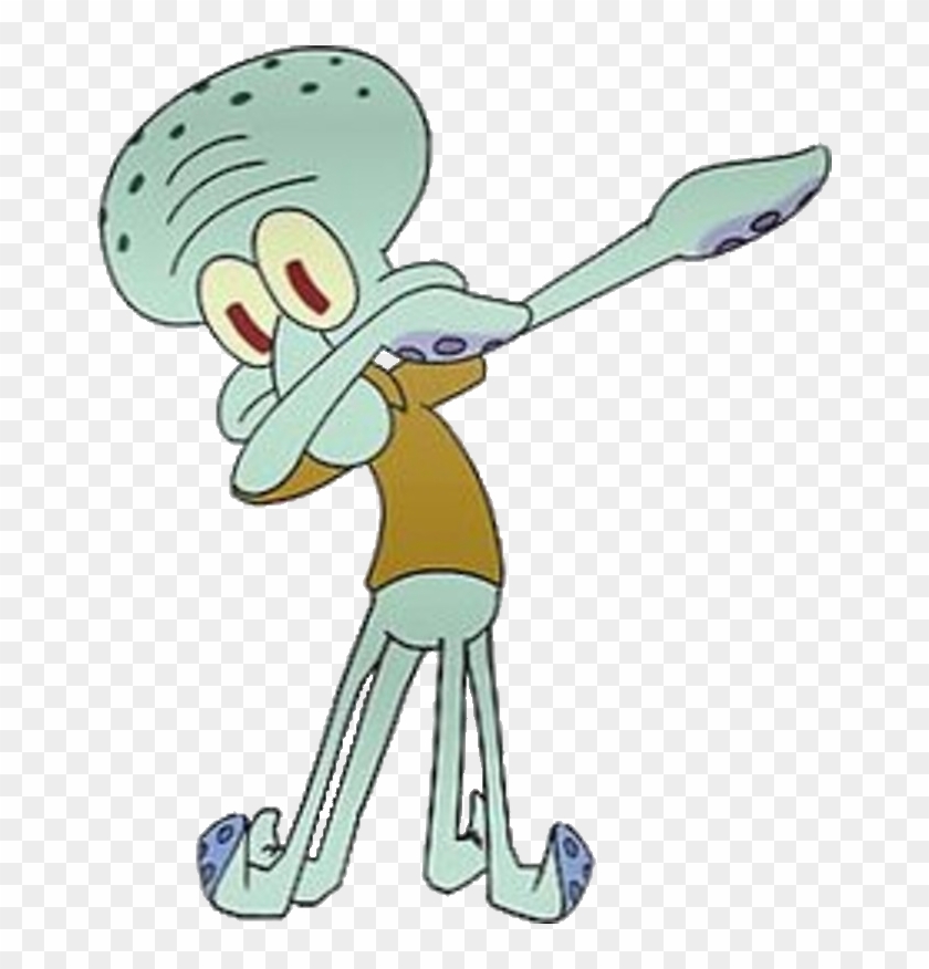 Spongebob Squarepants Squidward By - Squidward Dab Wallpaper Iphone #1419208