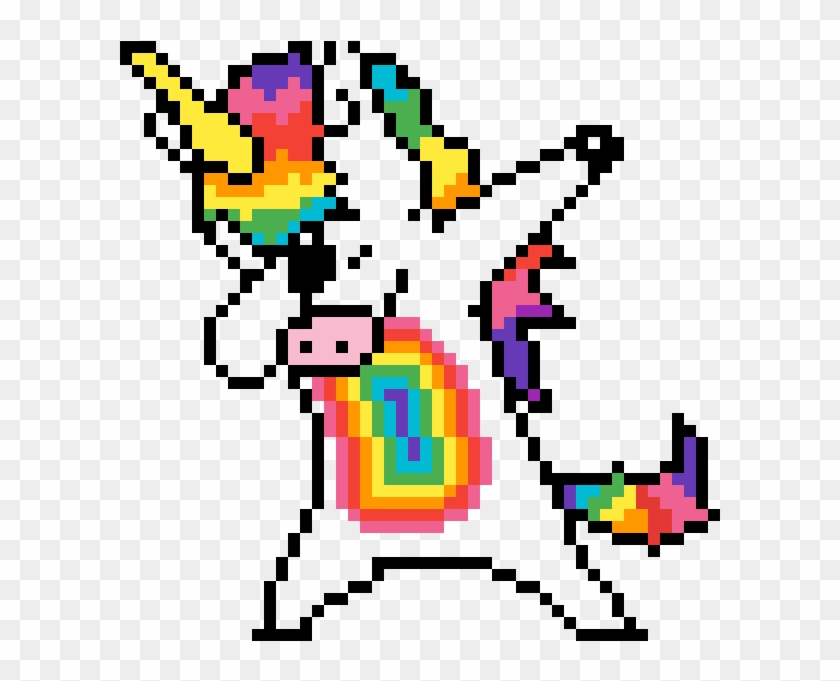 Dab - Pixel Painting Unicorn #1419238
