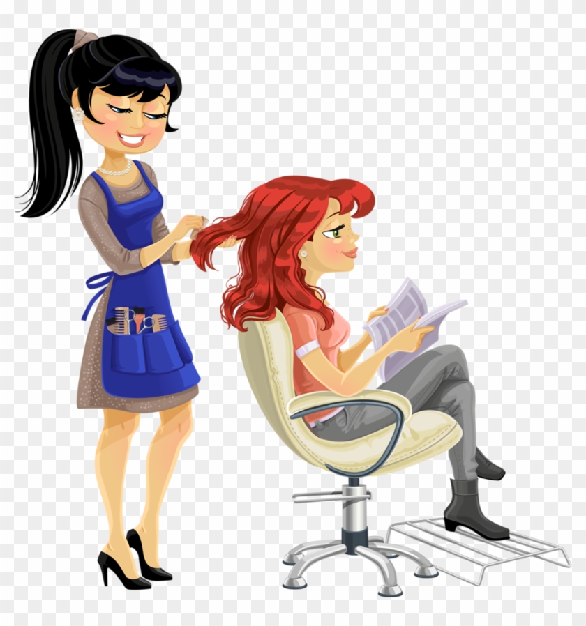 Profissoes E Oficios Hairdresser Clipart Free Transparent Png