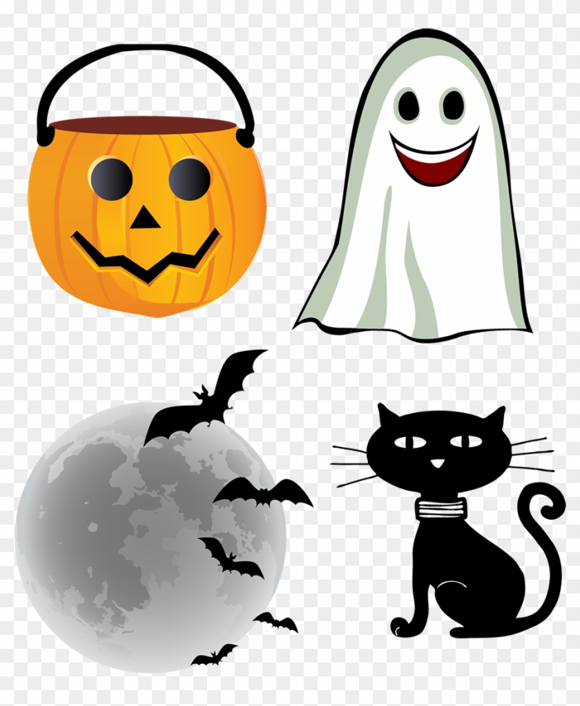 Euclidean Clip Art Scary - Flash Cards Halloween #1419332