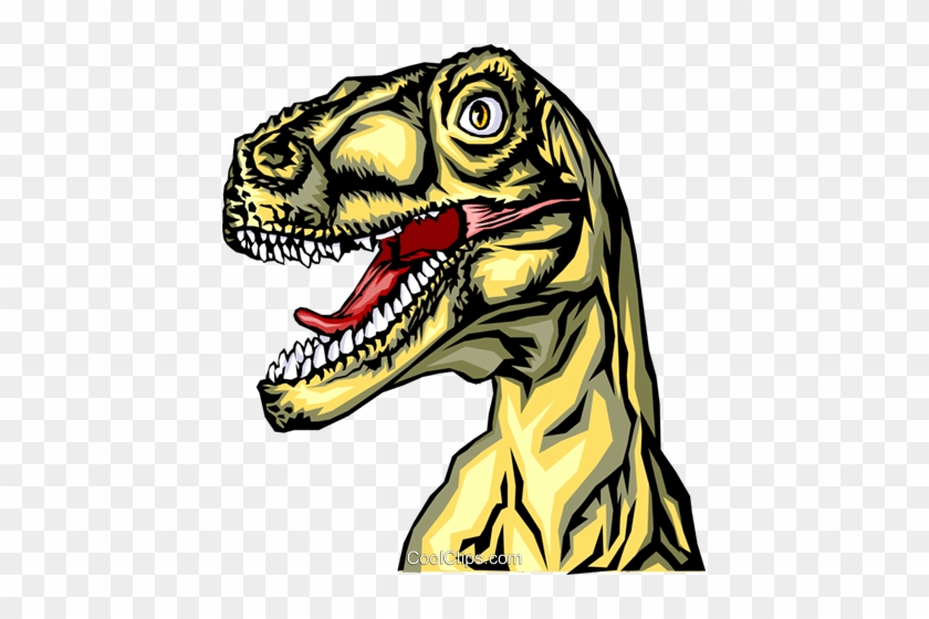 Tyrannosaurus Rex Royalty Free Vector Clip Art Illustration - T Rex #1419373