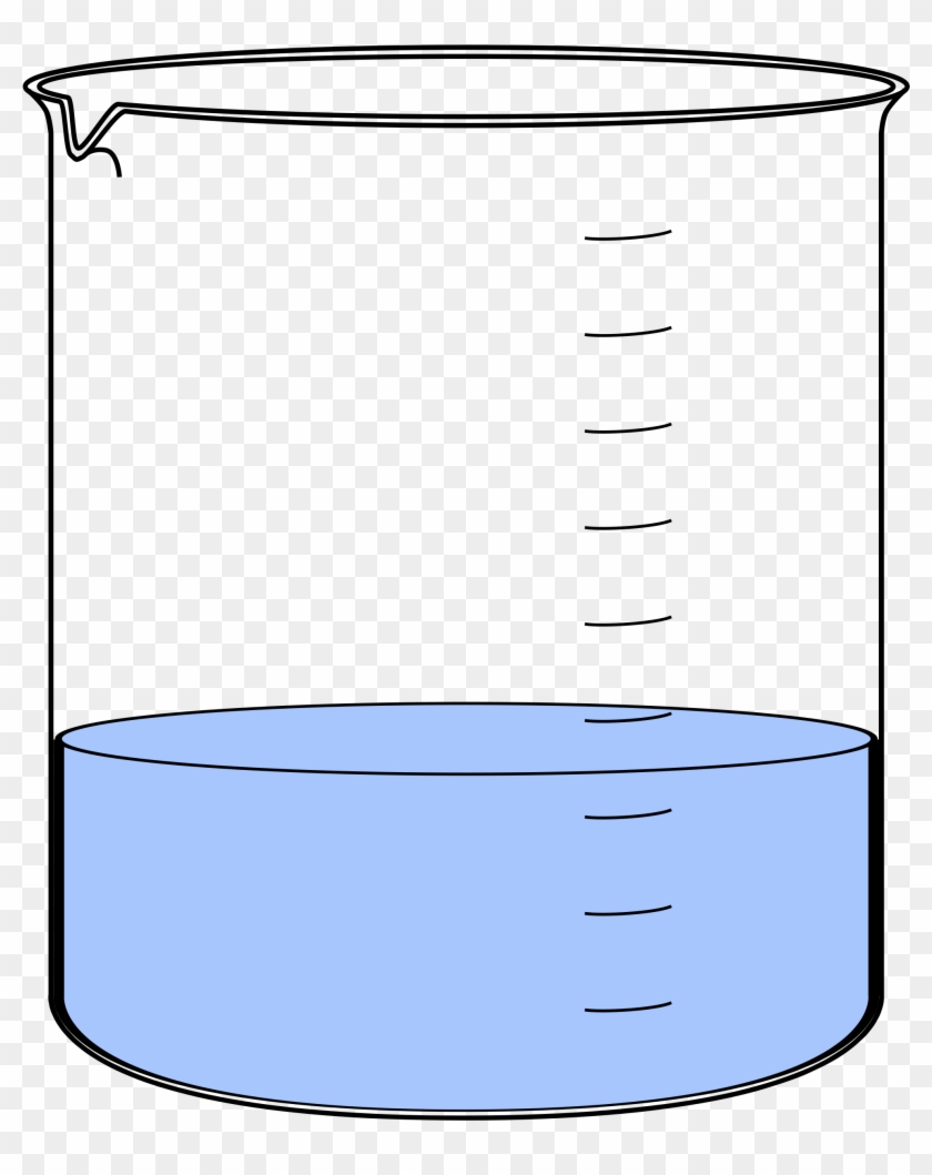 Becherglas Big Image Png - Vaso De Precipitados Dibujo #1419424