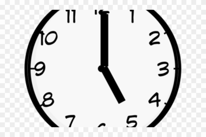 Five Clipart Clock - Clock With No Hands #1419439