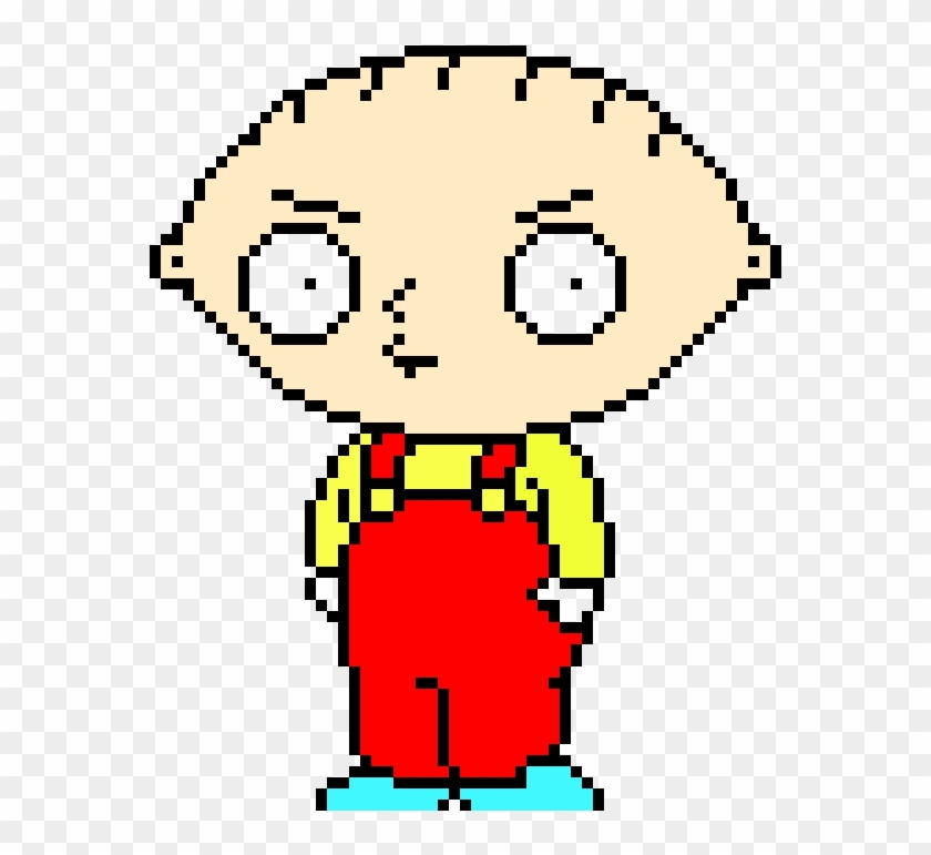 Stewart Gilligan Griffin - Family Guy Pixel Art #1419462