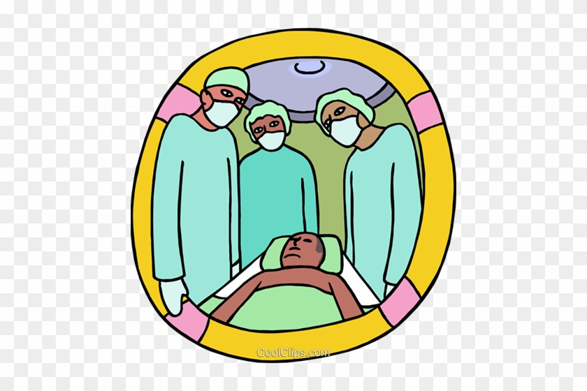 Physicians With Patient Royalty Free Vector Clip Art - Physicians With Patient Royalty Free Vector Clip Art #1419553