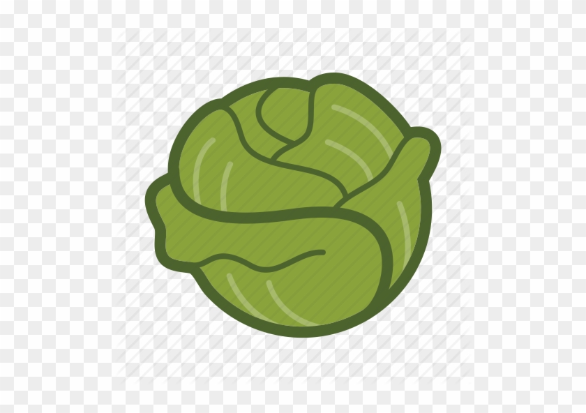 Lettuce Icon Clipart Salad Leaf Vegetable - Vegetable Icon Transparent #1419569