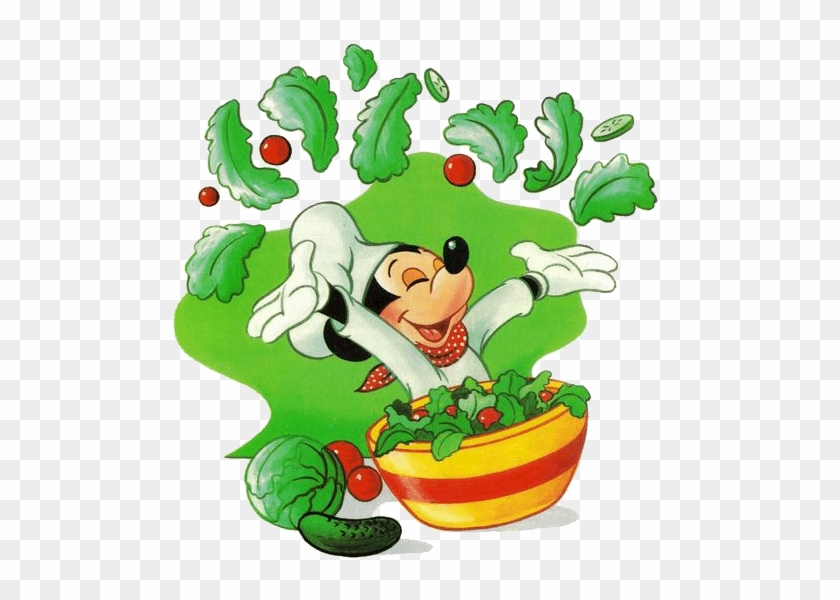 Clipart At Getdrawings Com Free - Cartoon Chef With Salad #1419592
