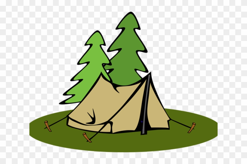 Tent Clipart Pyramid Tent - Camping Tent Clipart #1419728