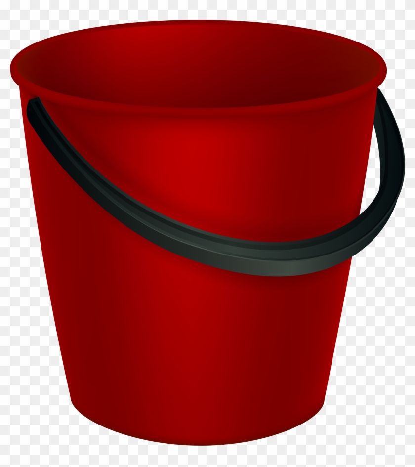 Red Bucket Png Clipart Image - Red Bucket Png Clipart Image #1419812