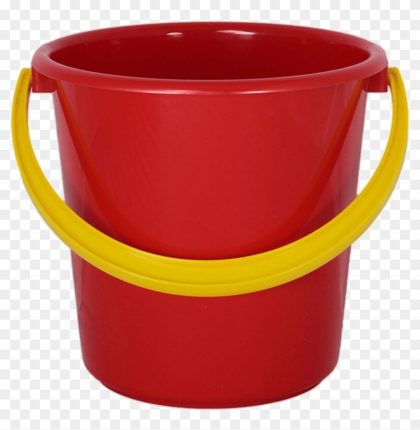 Bucket Clipart Transparent Background - Red Bucket No Background #1419828