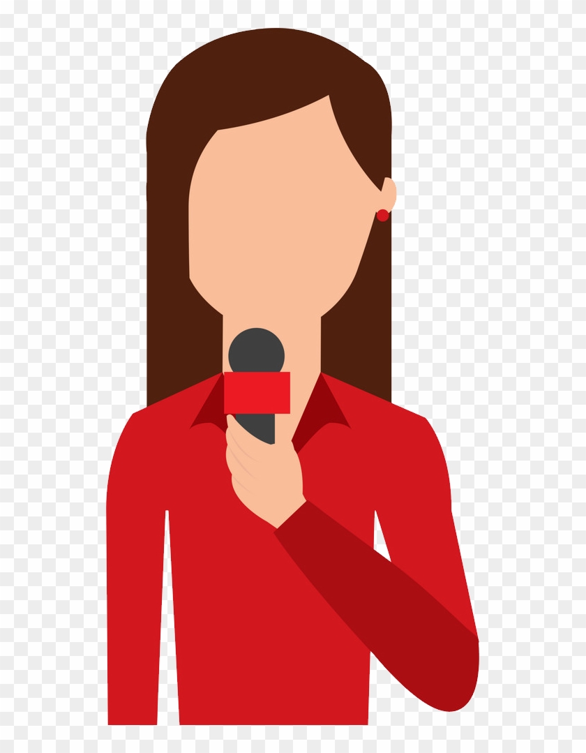 Reporter Png - News Reporter Vector #1419851