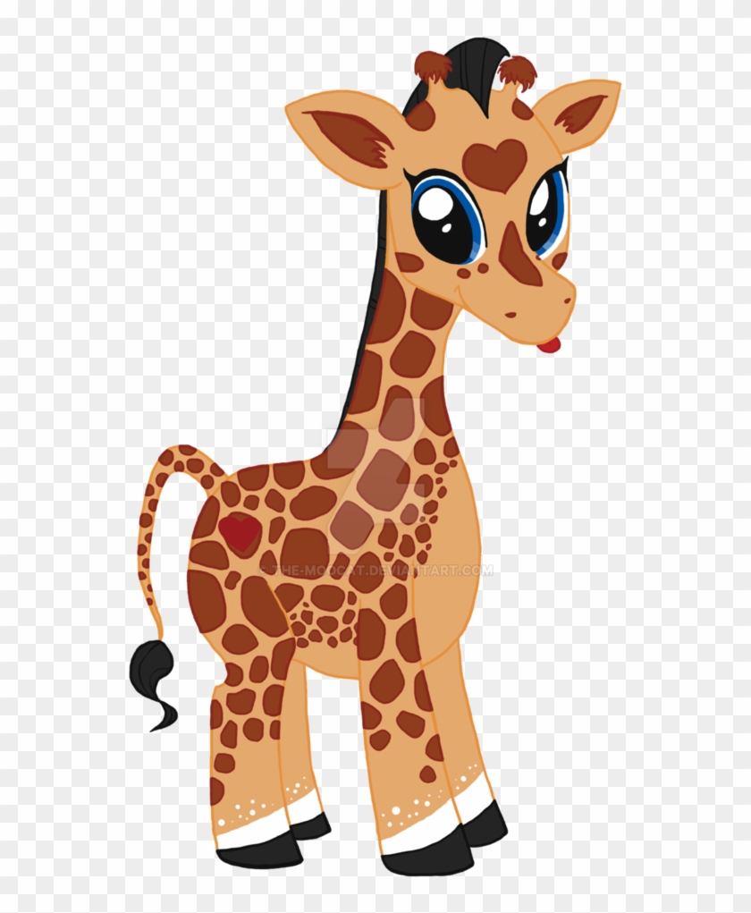 Clipart Giraffe Walker - Animales Animados #1419879