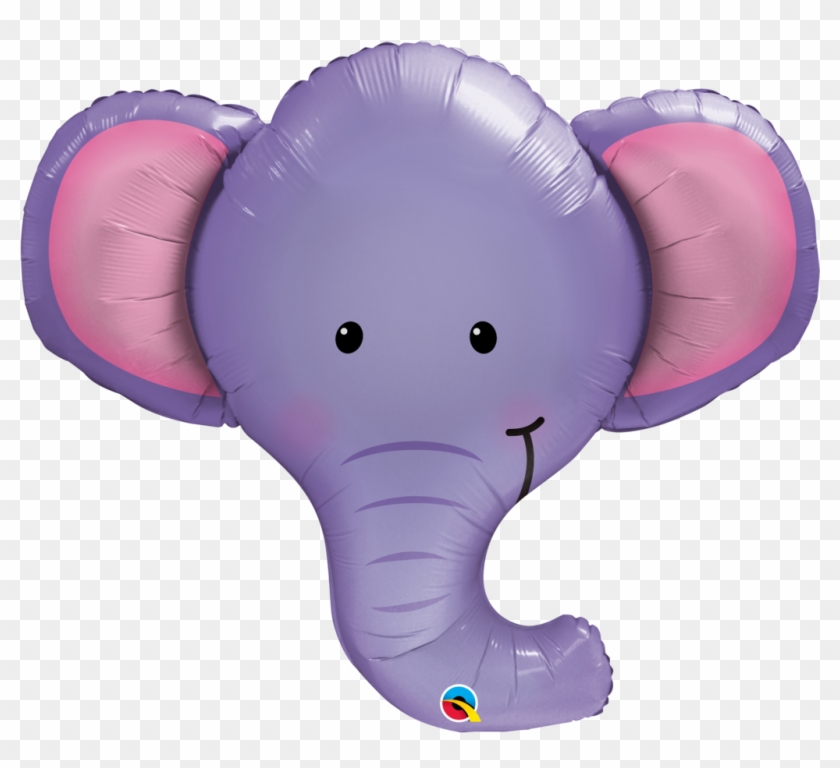 Foil Ellie The Elephant - Elephant Balloons #1419937