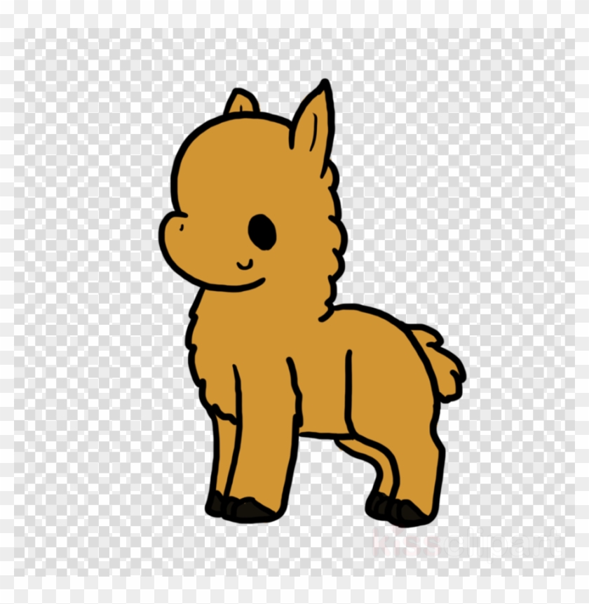 Cartoon Llama Png Clipart Llama Cartoon Clip Art - Cartoon Llama Transparent Background #1420005