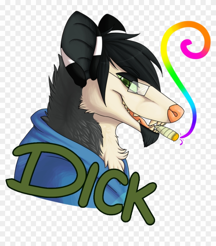 Dick Badge - Cartoon #1420137