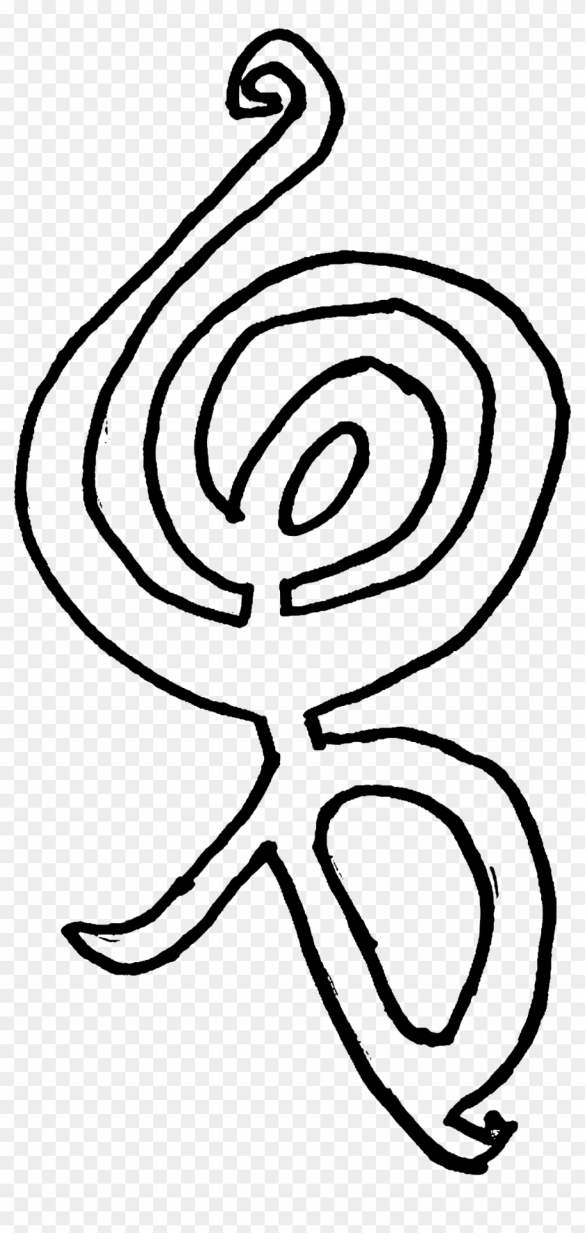 Clipart - Hakuna Matata Symbol Drawing #1420177