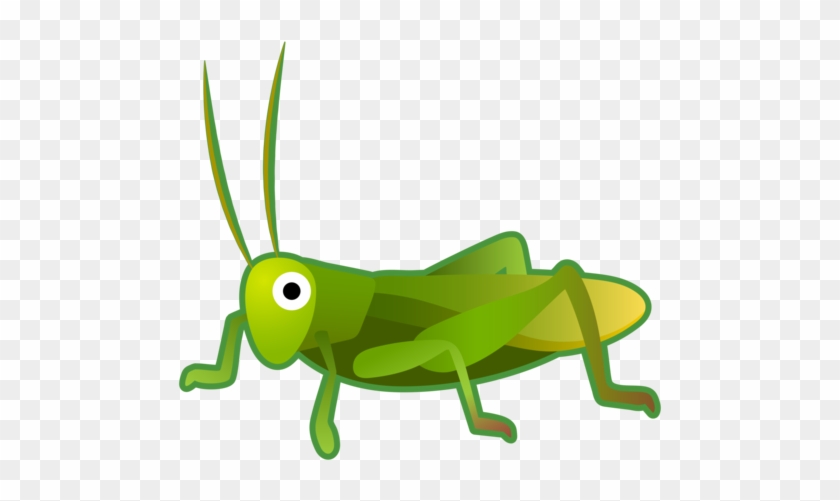 Grasshopper Clipart Grillo - Android Cricket Emoji #1420191