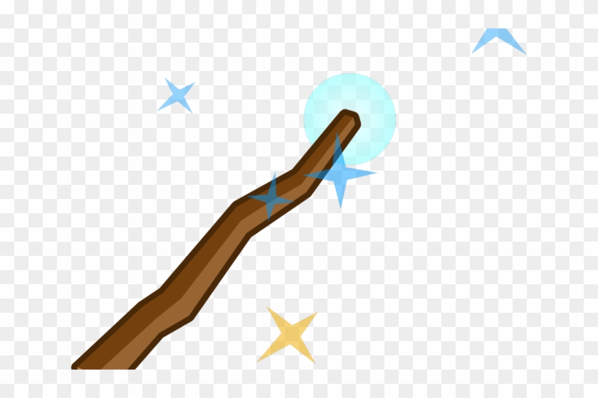 Wizard Clipart Medieval - Wand #1420376