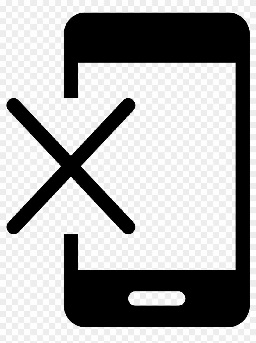 Phonelink Erase Filled Png - Mobile Phone #1420497