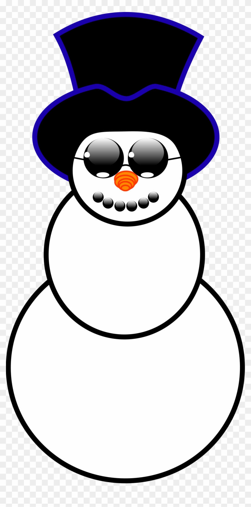 Big Image - Transparent Background Snowman Clipart #1420592