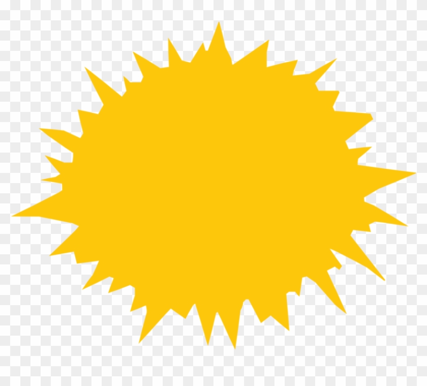 Sunlight Yellow Computer Icons Sky - Sun Ray Clip Art #1420630