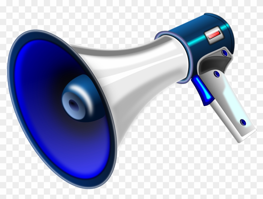 Agm And Committee Elections - Megaphone Clipart #1420683