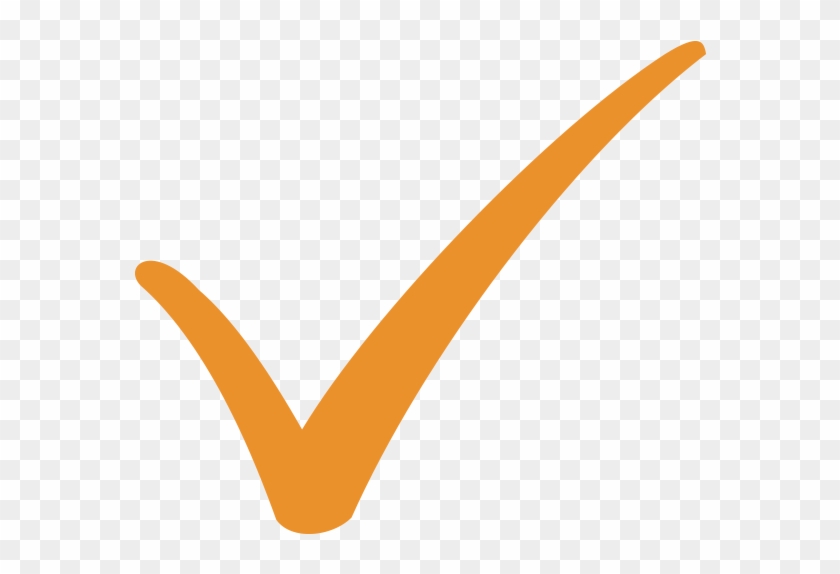 Check Admission Requirements - Orange Check Mark Png #1420685