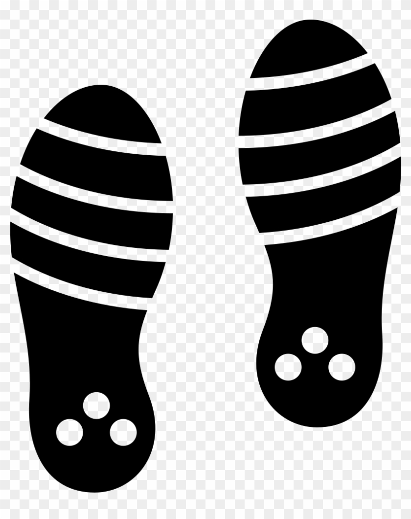 Llama Clipart Footprint - Logotipo De Zapatos Deportivos #1420829