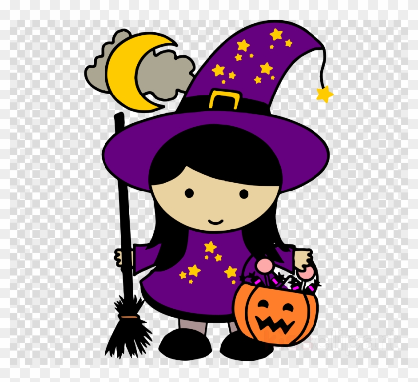 Halloween Witch Clipart Halloween Witches Witchcraft - Cute Witch Clip Art #1420986