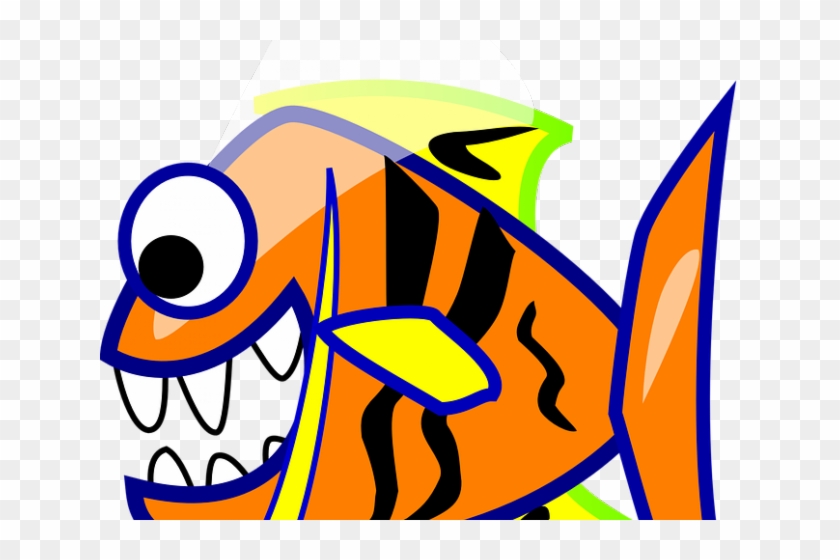 Piranha Clipart Transparent - Piranha #1421103