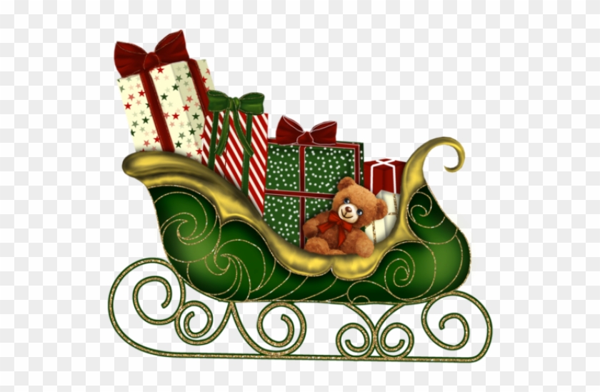 Sleigh Christmas Clipart #1421196