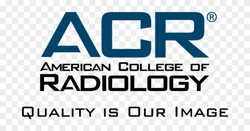 Acr American College Of Radiology - Acr Radiology Logo #1421230