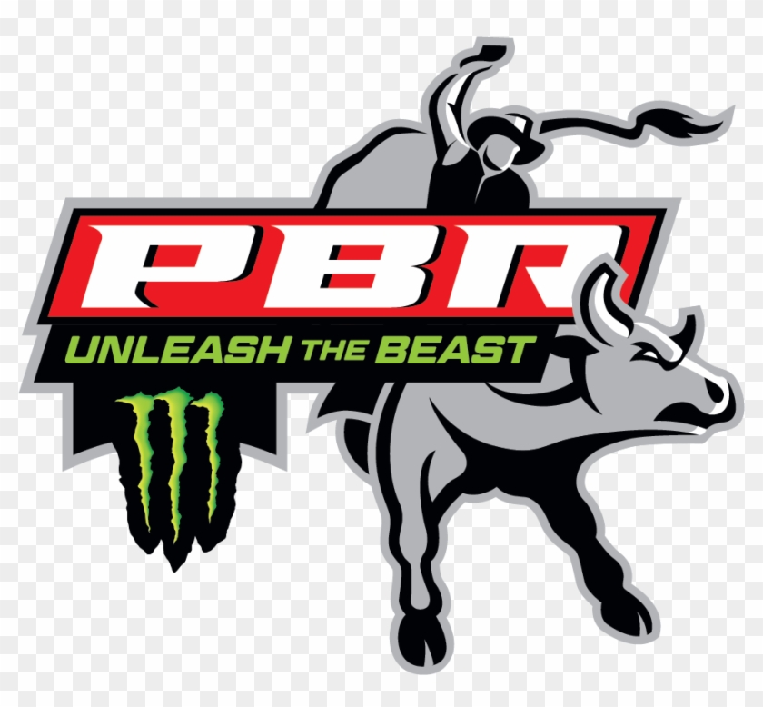 Unleash The Beast Schedule - Professional Bull Riding Logo #1421323