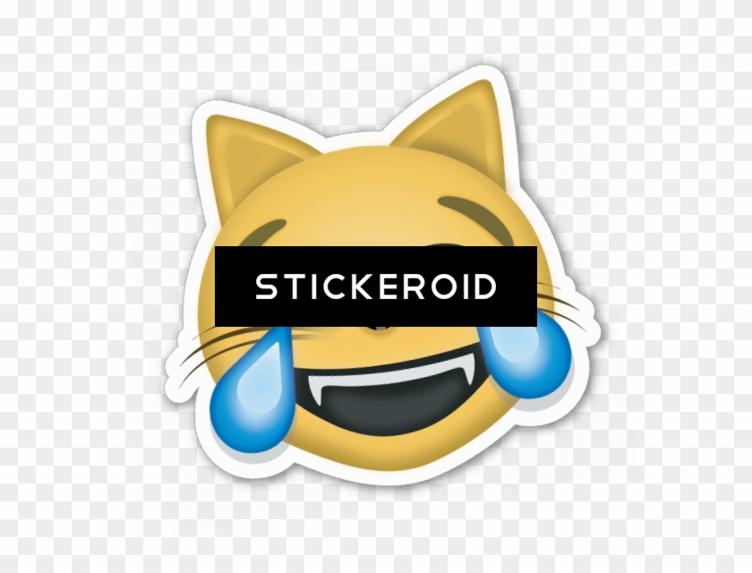 Cat With Tears Of Joy Emoji - Face With Tears Of Joy Emoji #1421326