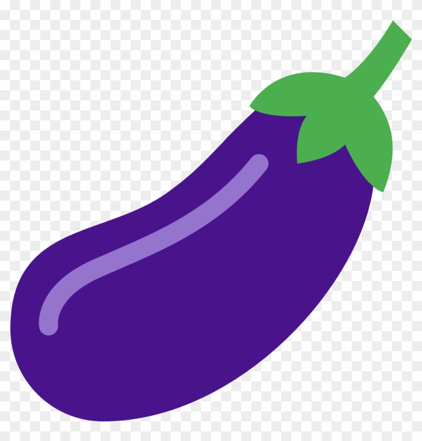 Eggplant Clipart Transparent - Eggplant Icon #1421377