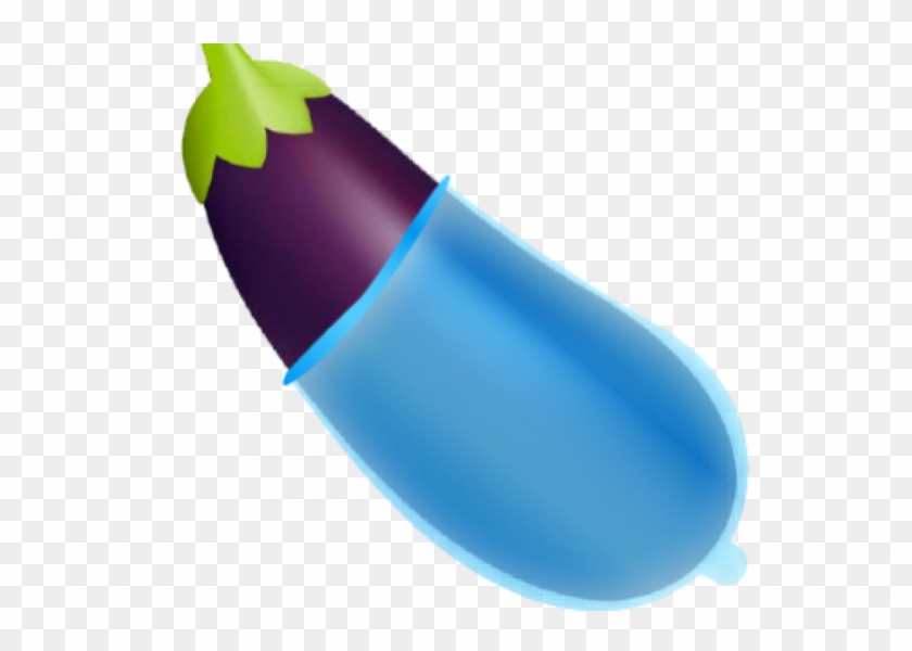 Condom Emoji Created By Nicholas Romano - Eggplant Emoji Png Transparent #1421387