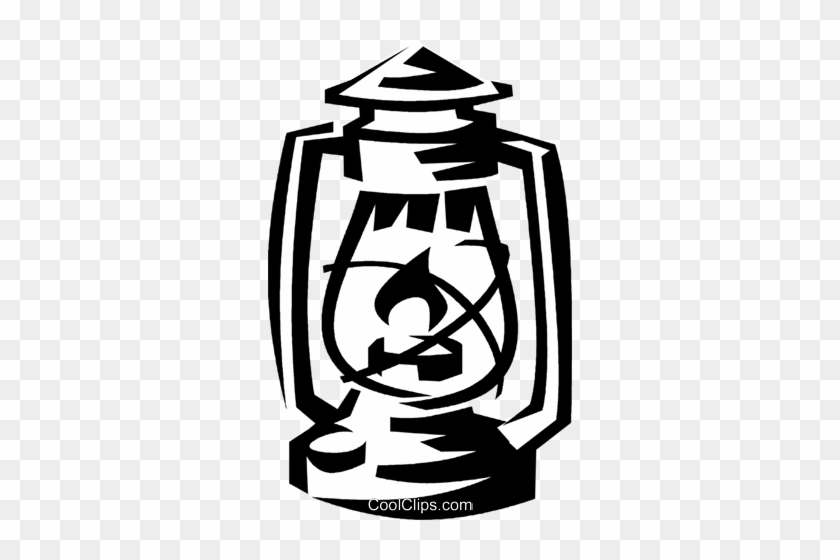 Oil Lantern Royalty Free Vector Clip Art Illustration - Oil #1421394