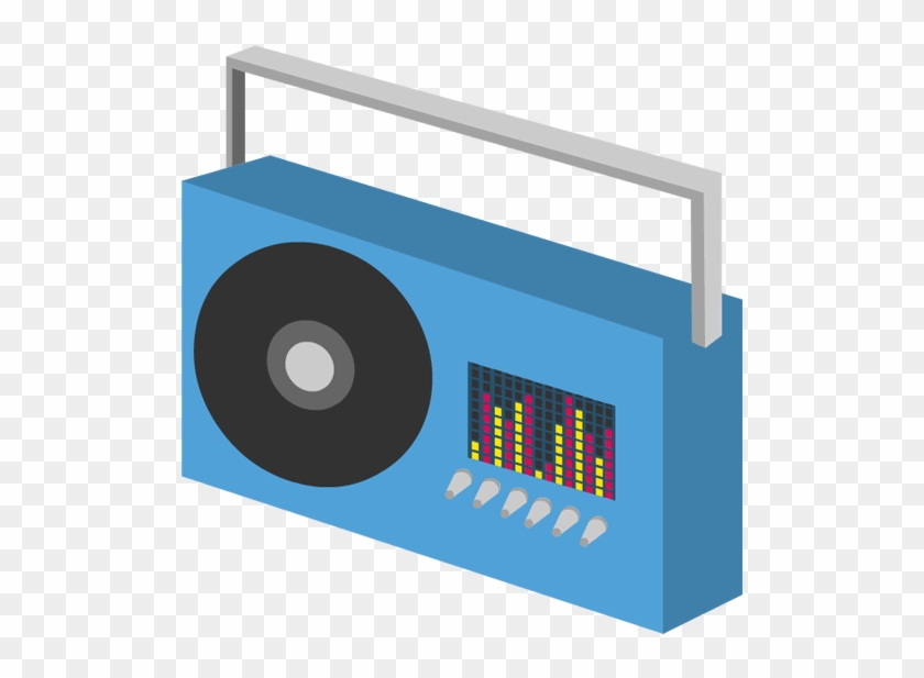 Clip Art New Year Radio Songs Music - Electronics #1421398