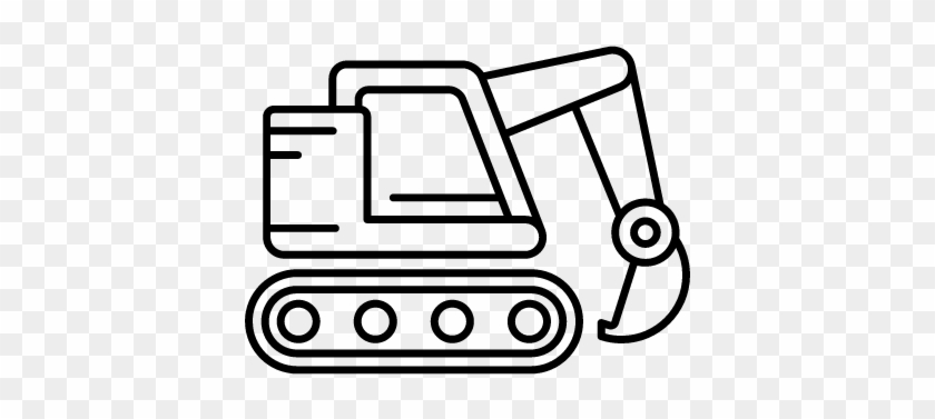 Construction Bulldozer Vector - Construction #1421413