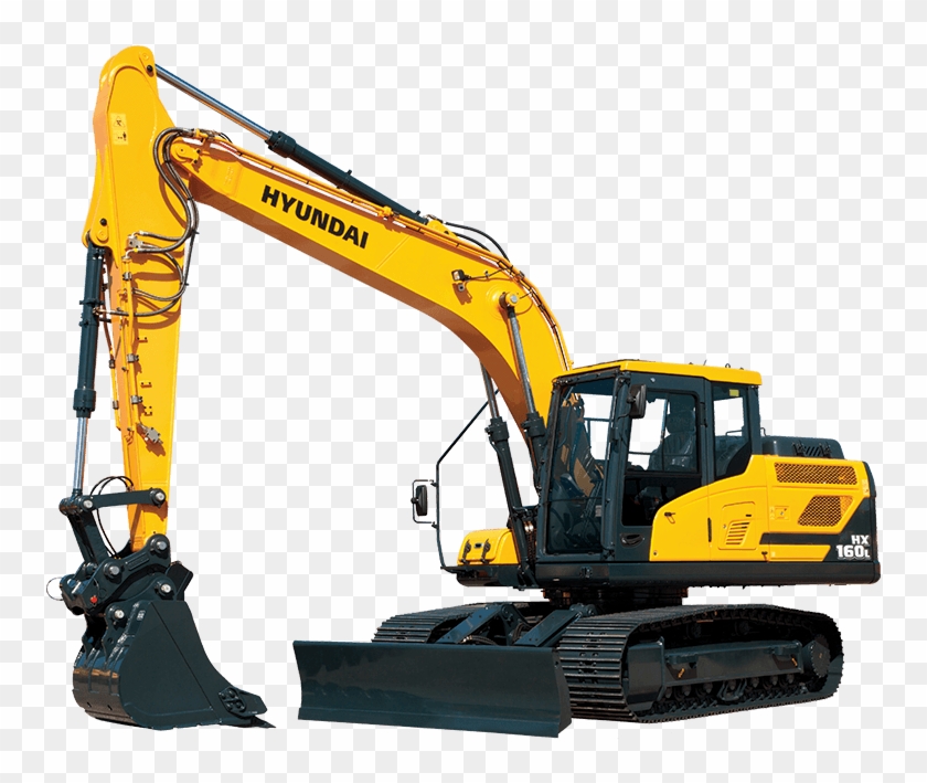 Png Black And White Bulldozer Clipart Track Hoe - Cat Machines #1421417