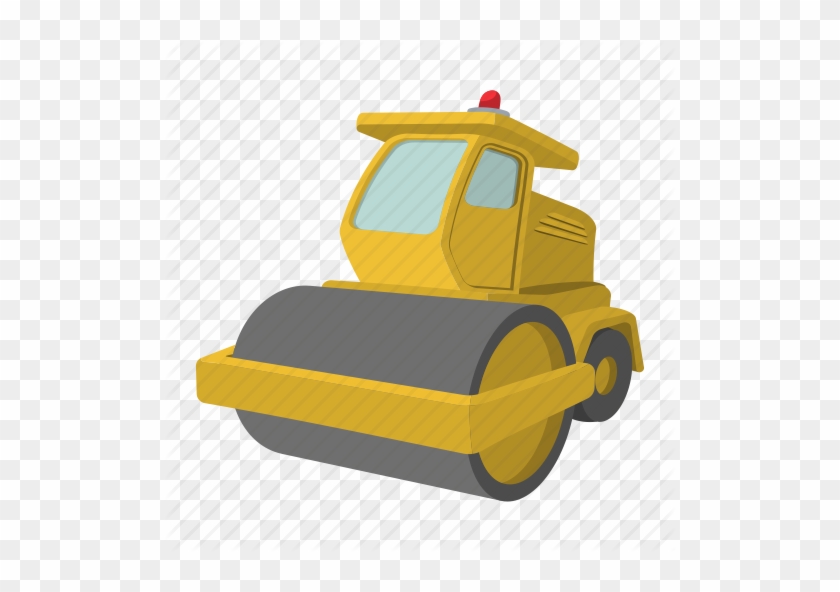 Png Free Download Bulldozer Clipart Road Roller - Construction Cartoon No Background #1421423