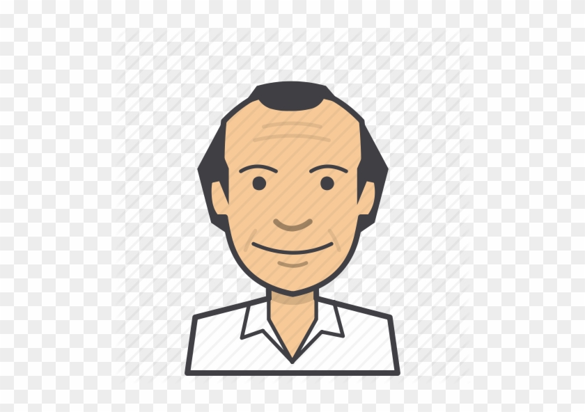 Avatars Clipart Male Icon - Middle Aged Man Icon #1421443