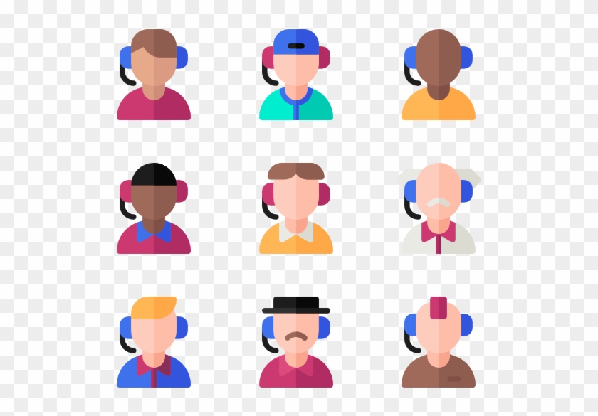 Call Center Avatars - Call Centre #1421453