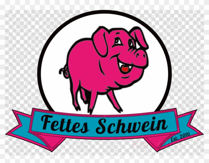 Download Fettes Schwein Clipart Hot Dog Domestic Pig - Vinyl Sticker Decal Karate Logo Atv Car Garage Bike #1421803