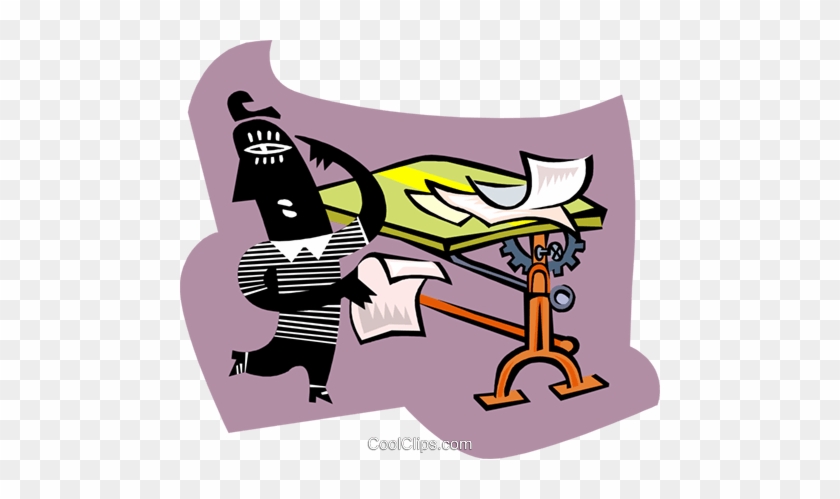 Business Developing Plans Royalty Free Vector Clip - Cartoon #1421806