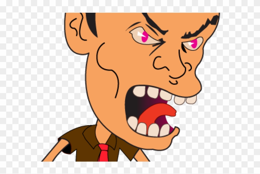 Angry Man Clipart - Clip Art #1421880